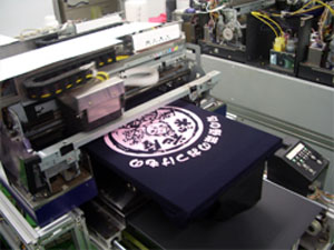Tシャツプリンタ プリント可能