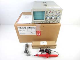 TEXIO 20Mhz 2現象 オシロスコープ CS-4125A 中古