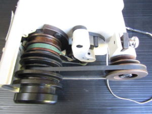革漉き機 ベルトに亀裂