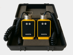 HANTA 範多機械 アスファルトフィニッシャー 超音波センサ