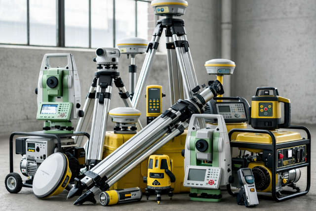 様々な種類の業務用機械のイメージ